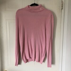 Ralph Lauren Pink Knit Turtleneck